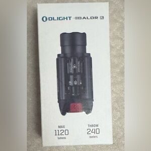 NWT Olight BALDR RL (black)